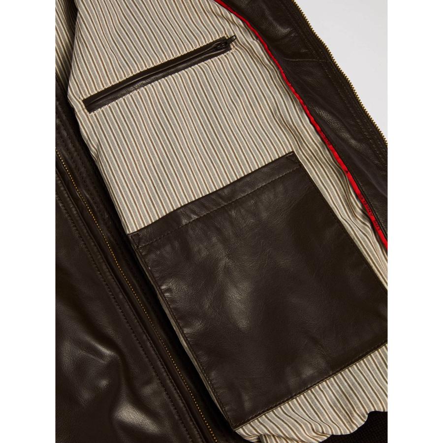 【並行輸入品】GUESS Men's Soft Leather Jacket, Bark Brown, Extra Extra Largeの画像