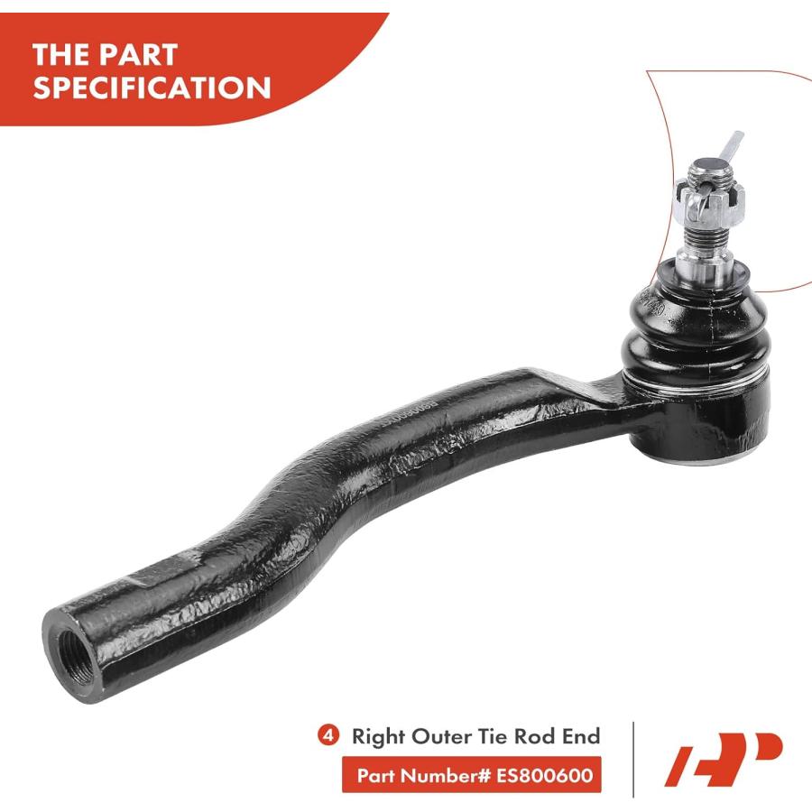 【並行輸入品】A-Premium Front Lower Suspension Kit Control Arm Ball Joint Tie Rodの画像