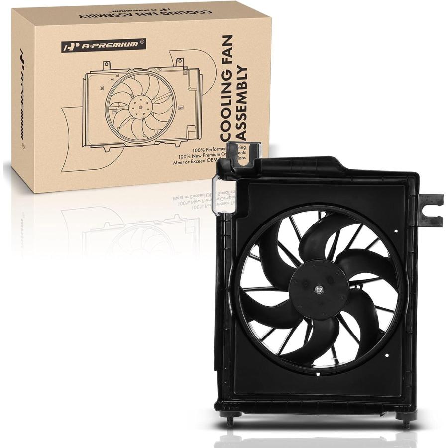 並行輸入品】A-Premium A/C コンデンサーファンアセンブリ