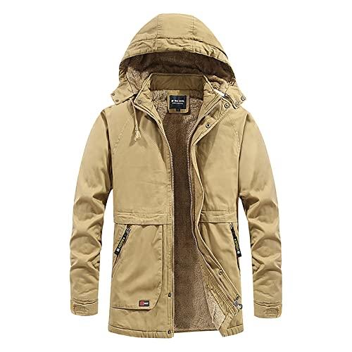 【並行輸入品】Jackets for Men, Mens Jacket Winter Jackets Men Big and Tall 4XLの画像