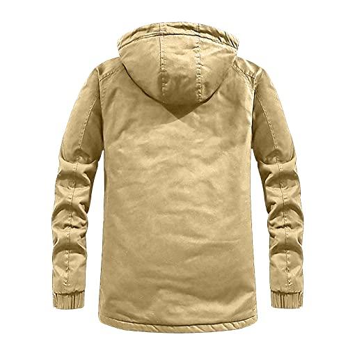 【並行輸入品】Jackets for Men, Mens Jacket Winter Jackets Men Big and Tall 4XLの画像