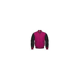 【並行輸入品】Kicky Varsity Jacket Letterman Baseball Jacket Wool body and Cowの画像