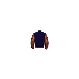 【並行輸入品】Varsity Jacket Letterman Baseball Jacket Wool body and Cowhide Lの画像