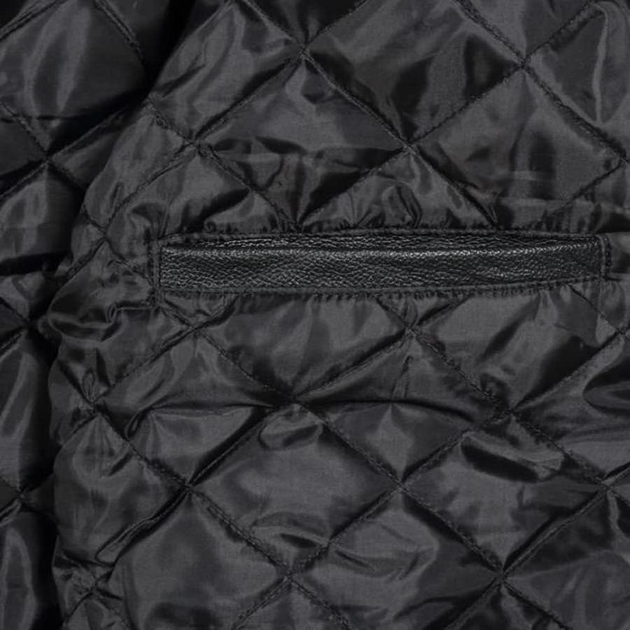 【並行輸入品】Varsity Jacket Letterman Baseball Jacket Wool body and Cowhide Lの画像