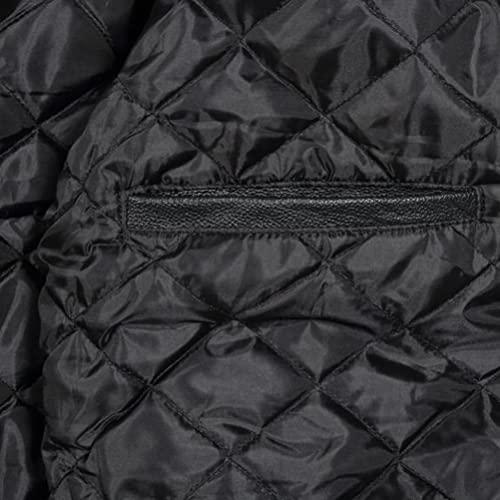 【並行輸入品】Varsity Jacket Letterman Baseball Jacket Wool body and Cowhide Lの画像