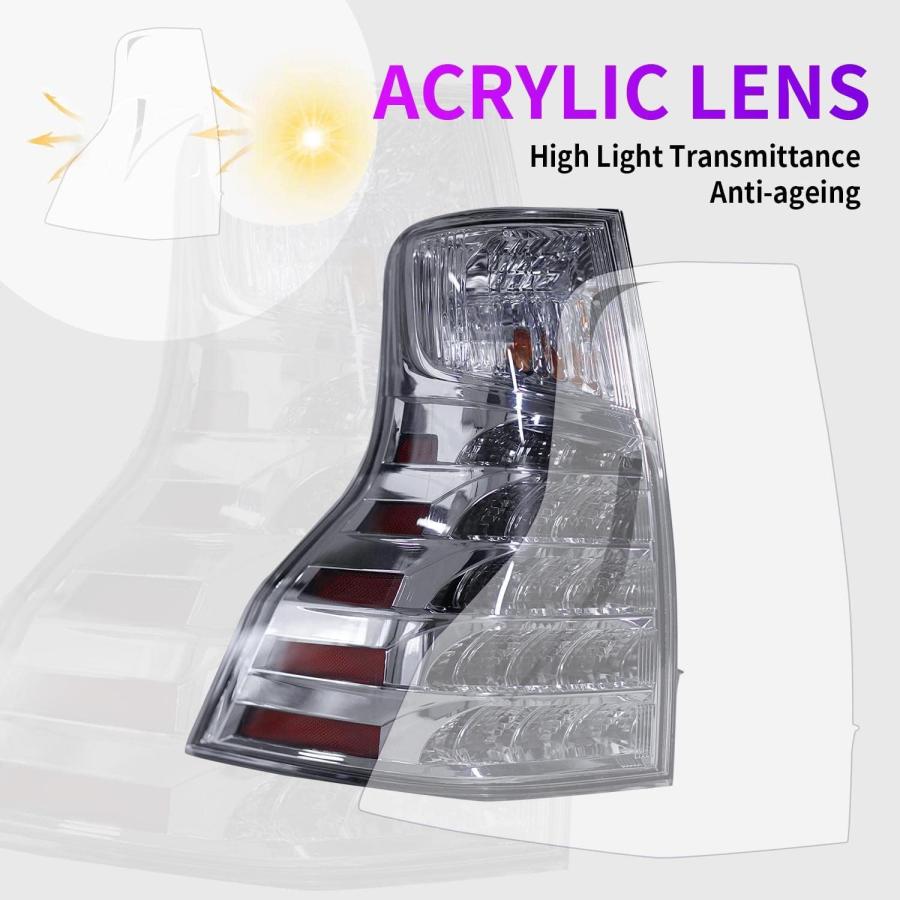 Archaic LEDテールライト レクサス GX460 2014-2022用 OE Archaic LEDテールライト レクサス GX460 2014-2022用 OE