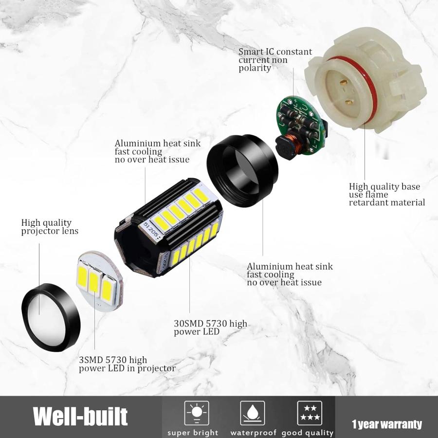 ブランド登録なし - 【並行輸入品】NorthAmerica リモート5201 DRL なおなお書き19W 5202 LED白熱電球 9009 なおなお書き24W FF 12085 C1 人並み外れた
