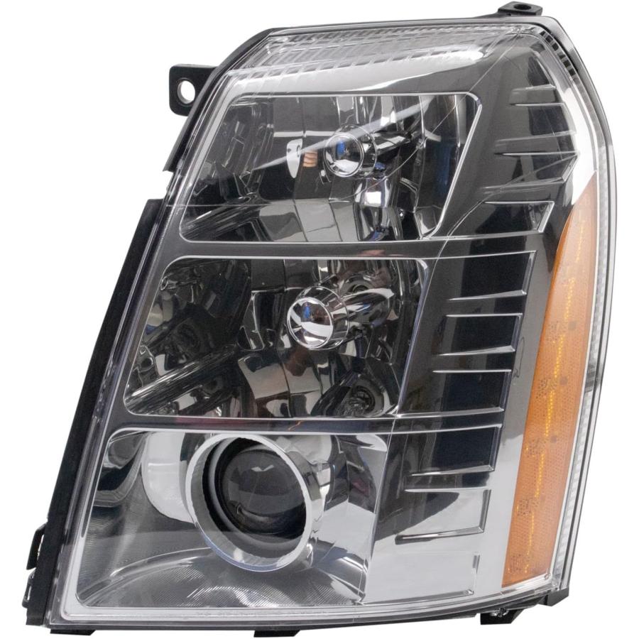 【並行輸入品】Headlight Set Compatible with 2007-2014 Cadillac Escalade　_4