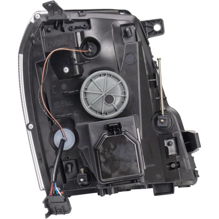 【並行輸入品】Headlight Set Compatible with 2007-2014 Cadillac Escalade　_5