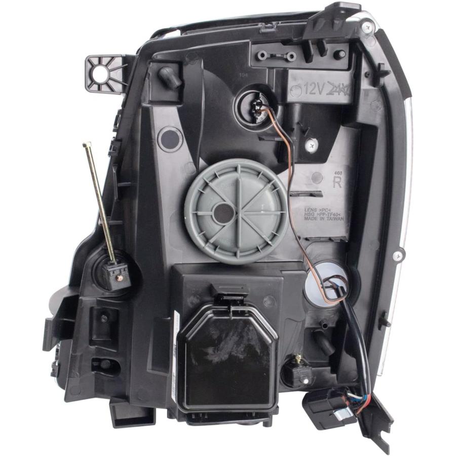 【並行輸入品】Headlight Set Compatible with 2007-2014 Cadillac Escalade　_6