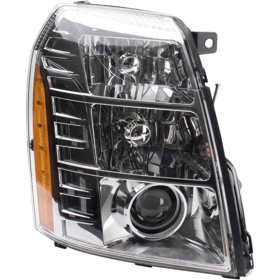 【並行輸入品】Headlight Set Compatible with 2007-2014 Cadillac Escalade　_7