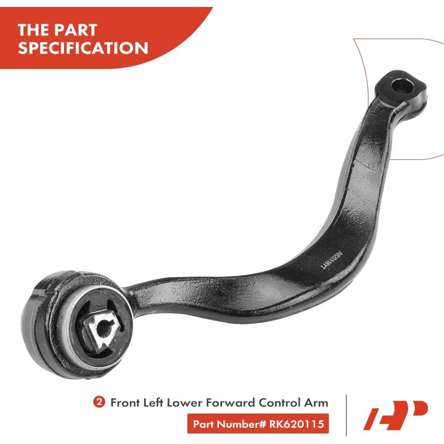 【並行輸入品】A-Premium Front Suspension Kit Control Arm Sway Bar Link Compatible_4