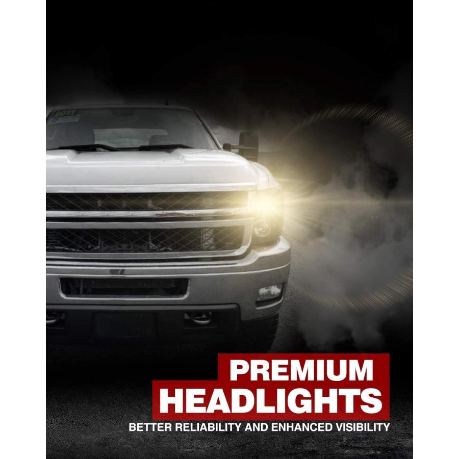 【並行輸入品】KAX Headlight Assembly Compatible with 2007-2014 Silverado 1500/2500の画像