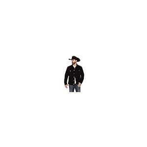 【並行輸入品】Cody James Men's Ozark Washed Rancher Jacket Black XX Largeの画像