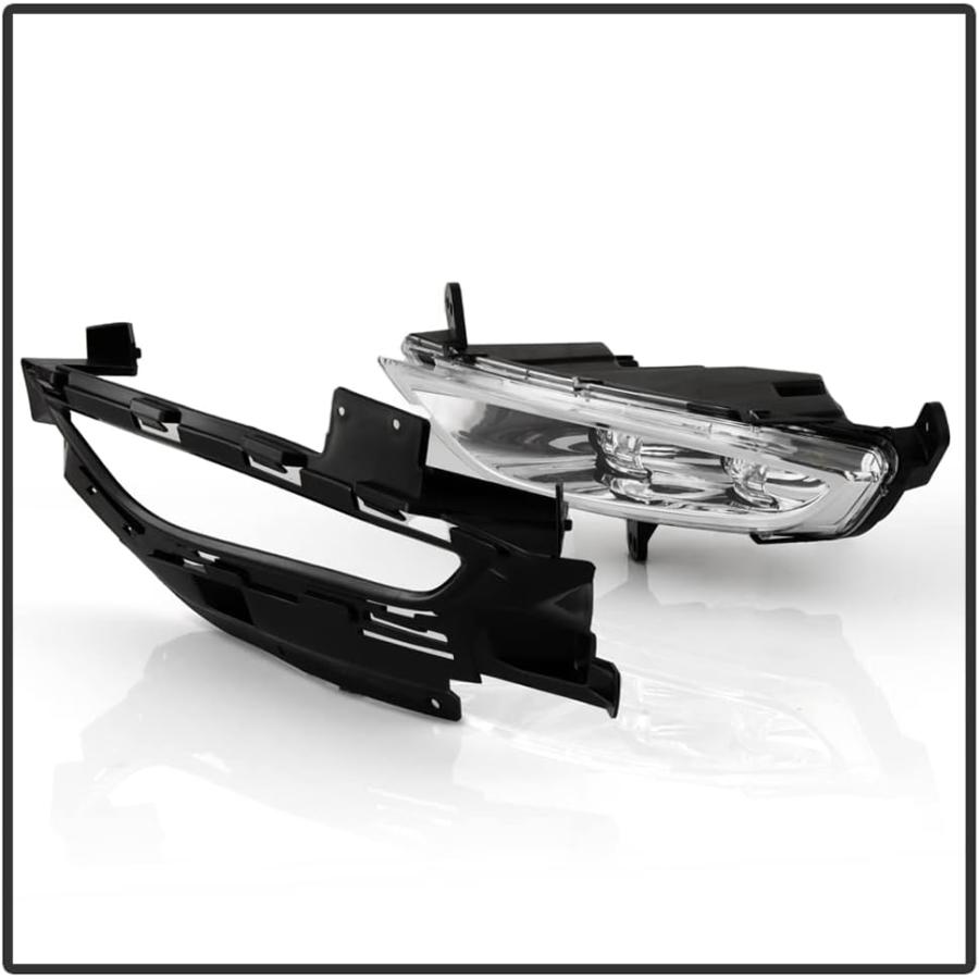 【並行輸入品】ACANII - 2015 2016 2017 Chrysler 200 OEスタイル LEDバンパーフォグライト ドライビングランプ_3