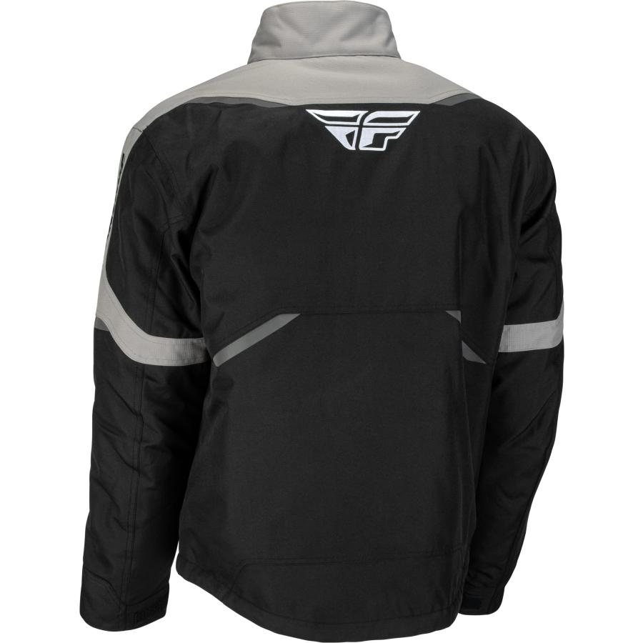 【並行輸入品】Fly Racing Outpost Snow Jacket/Bib Combo (Black/Grey, Men's 3X Lの画像
