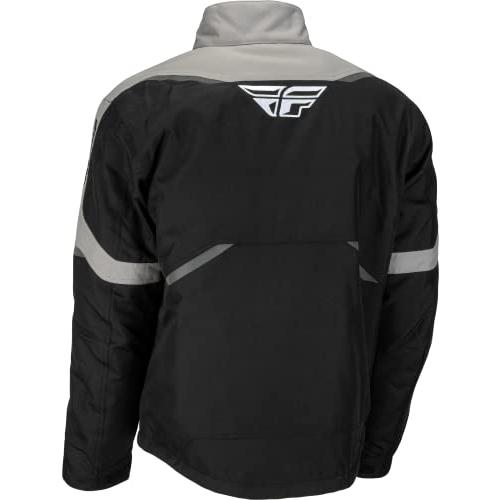 【並行輸入品】Fly Racing Outpost Snow Jacket/Bib Combo (Black/Grey, Men's 3X Lの画像