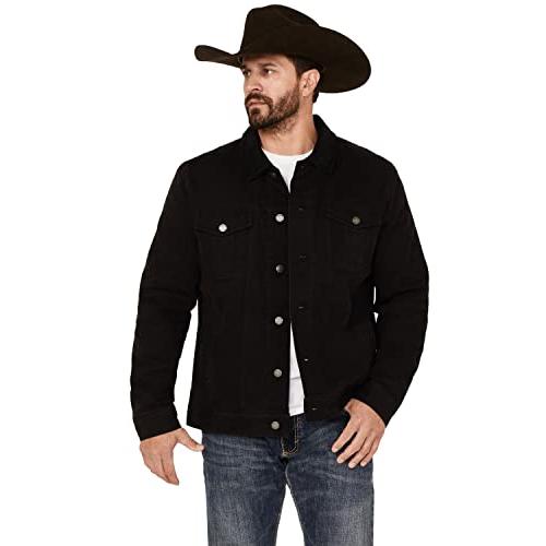 【並行輸入品】Cody James Men's Ozark Washed Rancher Jacket Black X Largeの画像
