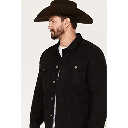 【並行輸入品】Cody James Men's Ozark Washed Rancher Jacket Black X Largeの画像