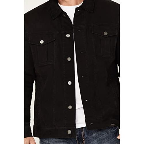 【並行輸入品】Cody James Men's Ozark Washed Rancher Jacket Black X Largeの画像