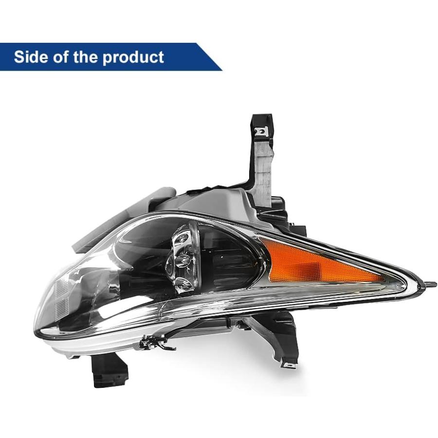 【並行輸入品】BoardRoad HID/キセノンモデルヘッドライトアセンブリ 2013 Infiniti Jx35 / 2014-2015 QX60の画像