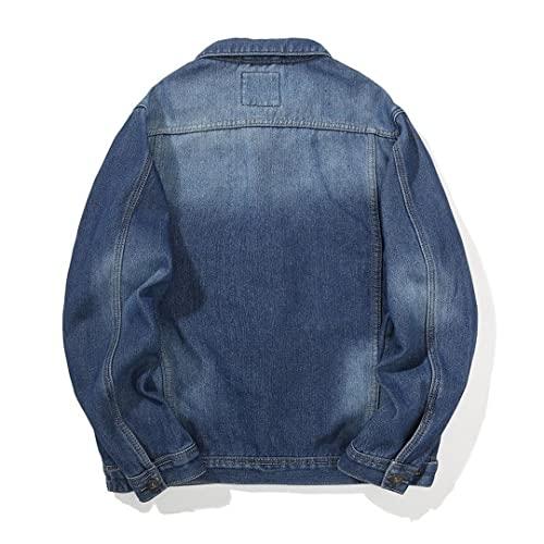 【並行輸入品】Ownwfeat Winter Men Denim Jacket And Coat Fleece Wool Liner Deniの画像