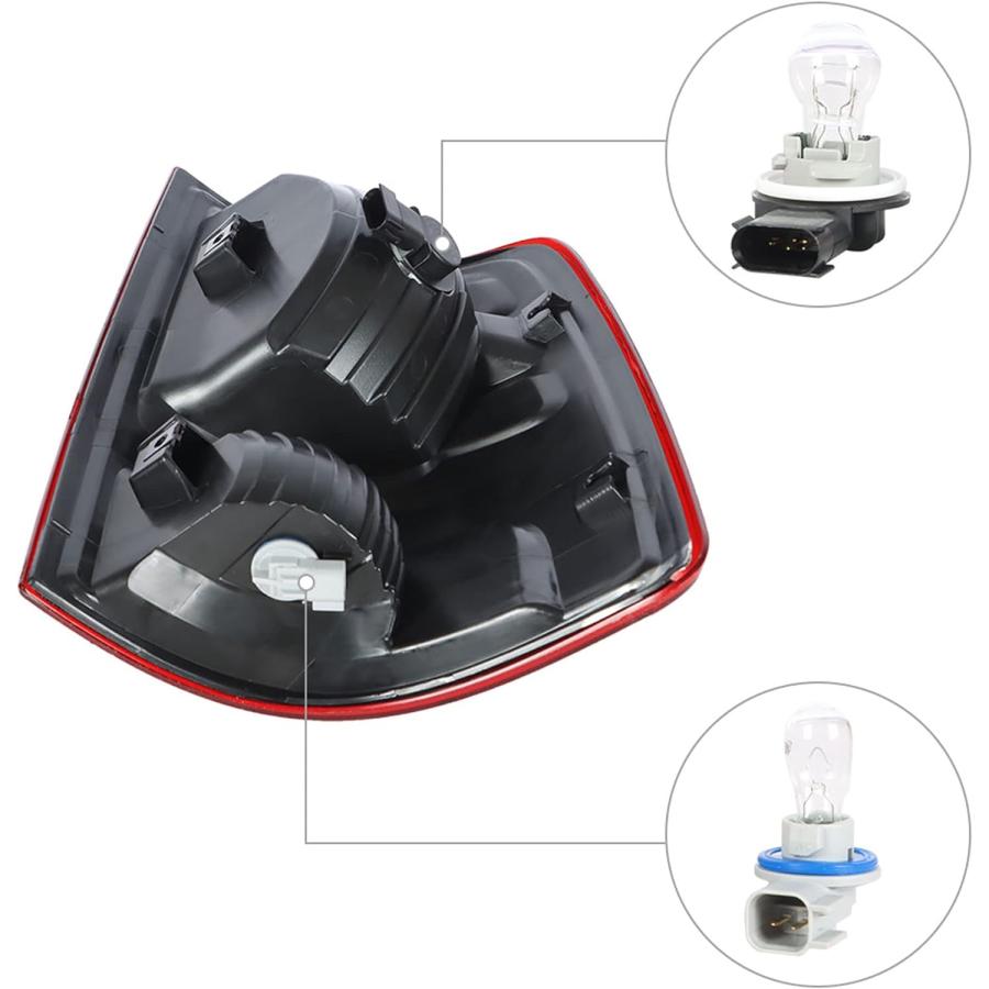 【並行輸入品】GENRICS テールライトアセンブリ 左運転席側交換用 2009-2018 ラムピックアップトラック 55277415AF テールライの画像