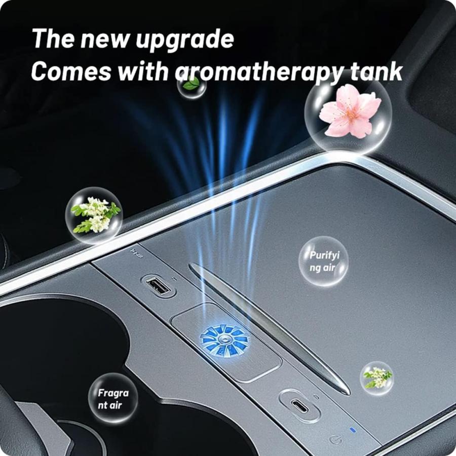 【並行輸入品】Topfit Tesla Model 3 Y 27W クイックチャージャー USBシャントハブ インテリジェントドッキングステーション