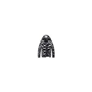 【並行輸入品】Homisy Puffer Jacket Men Winter Lightweght Reflective Shiny Hoodの画像