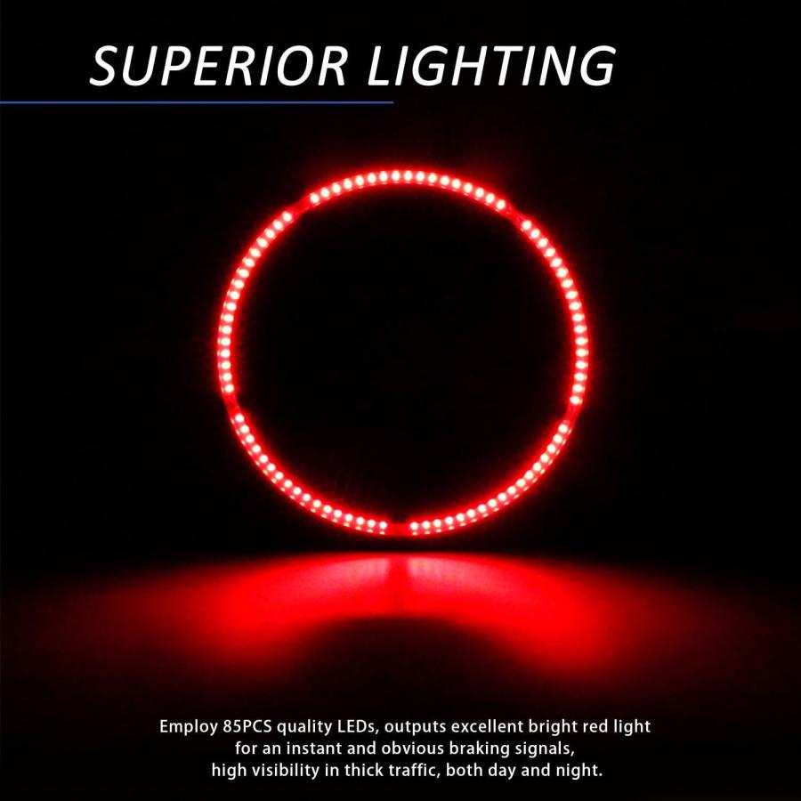 【並行輸入品】AveneMark Spare Tire Brake Light Red Wheel Light 3rd Third Brake Ligの画像