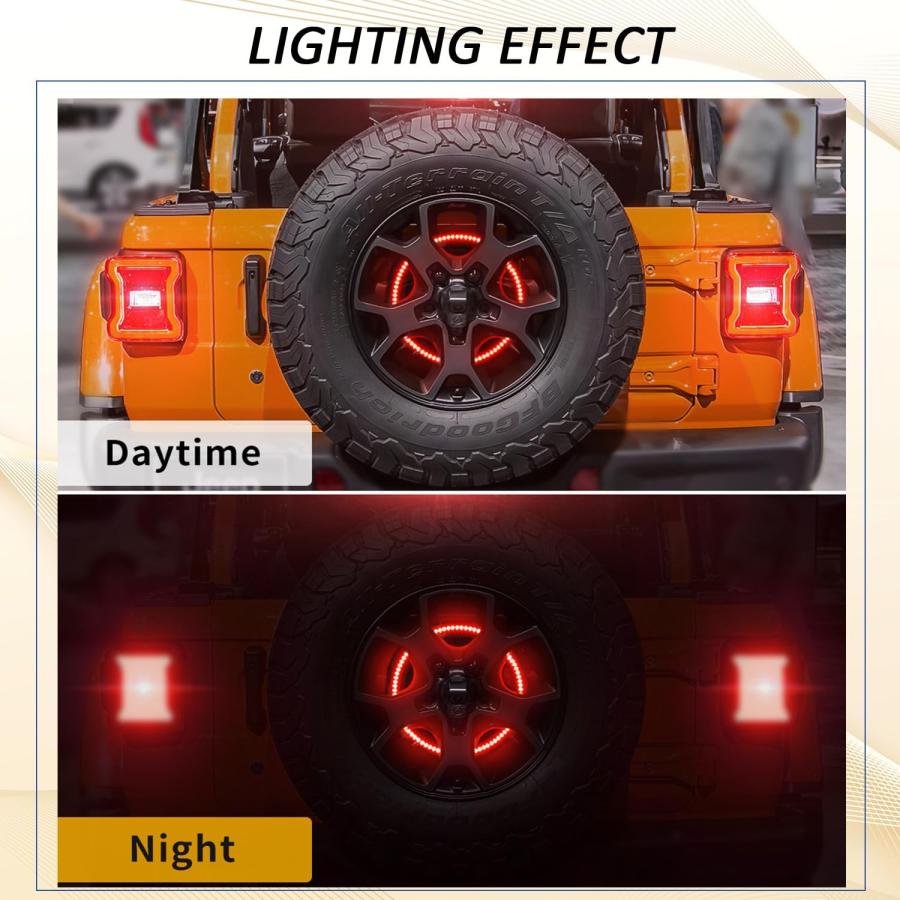 【並行輸入品】AveneMark Spare Tire Brake Light Red Wheel Light 3rd Third Brake Ligの画像