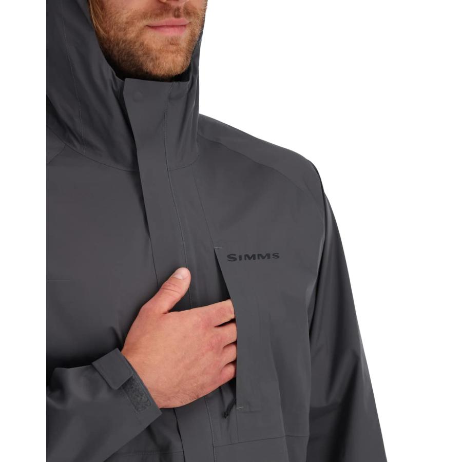 【並行輸入品】Simms メンズ ウェイポイント レインジャケット 防水 釣り レインコート スレート M Simms Men’s Waypoiの画像
