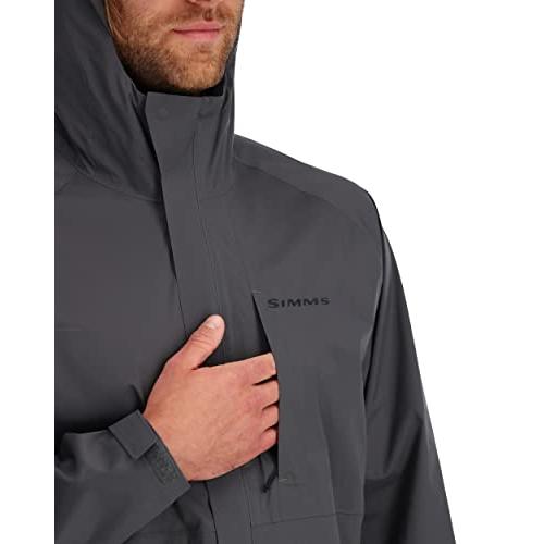 【並行輸入品】Simms メンズ ウェイポイント レインジャケット 防水 釣り レインコート スレート M Simms Men’s Waypoiの画像