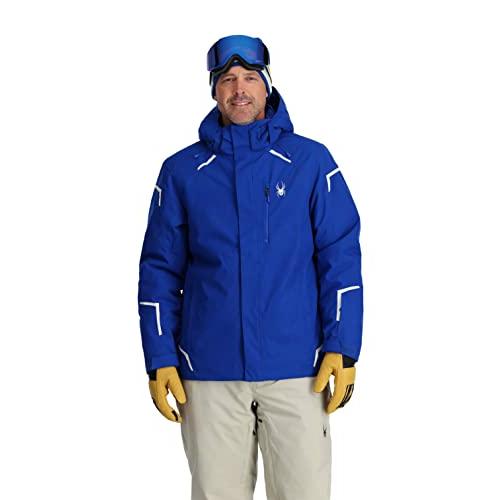 【並行輸入品】Spyder Men's Standard Copper Jacket, X Large, Electric Blueの画像