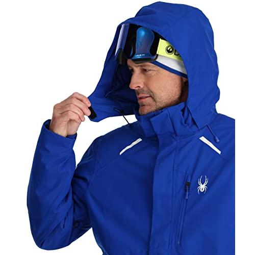 【並行輸入品】Spyder Men's Standard Copper Jacket, X Large, Electric Blueの画像