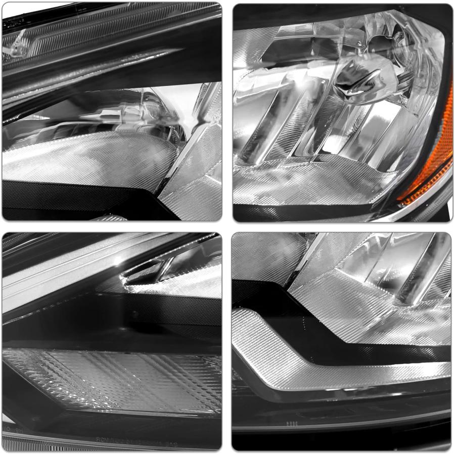 【並行輸入品】SOCKIR Halogen Headlight Assembly Compatible with 2016-2019 Nissan Sの画像