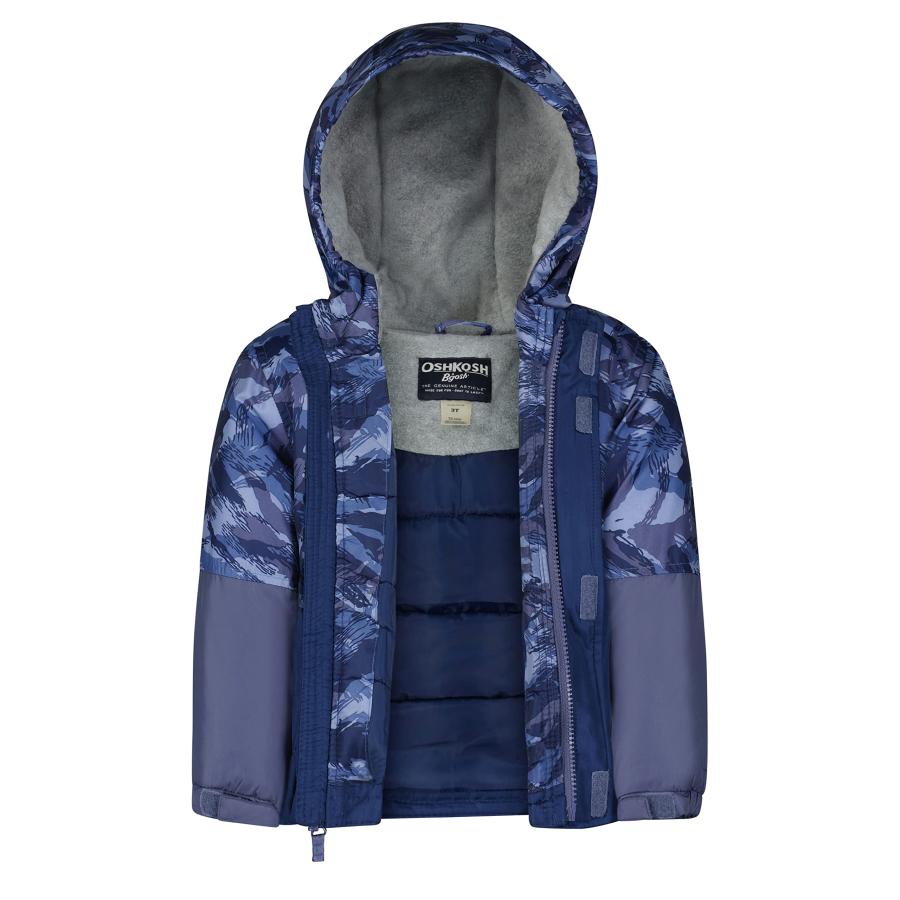【並行輸入品】OshKosh Little Boys Snowsuit Heavy Winter Jacket and Snow Bib Ovの画像