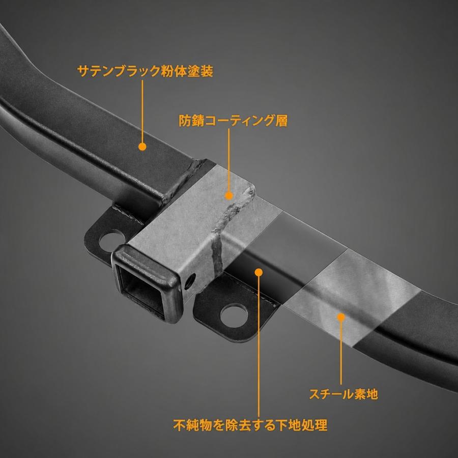 【Tesla純正】トレーラーヒッチ レシーバー ケース付き 並行輸入品】クラス3トレーラーヒッチ 2インチレシーバー 2020-2024年