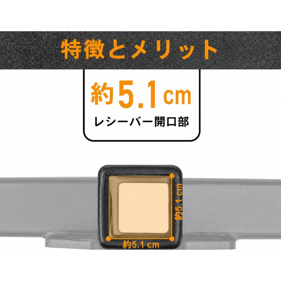 並行輸入品】クラス3トレーラーヒッチ 2インチレシーバー 2020-2024年