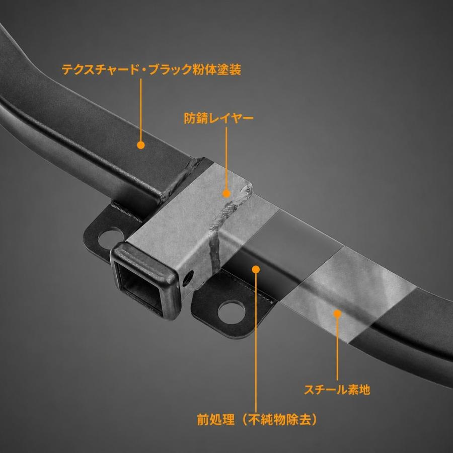 並行輸入品】クラス3トレーラーヒッチ 2インチレシーバー 2020-2024年