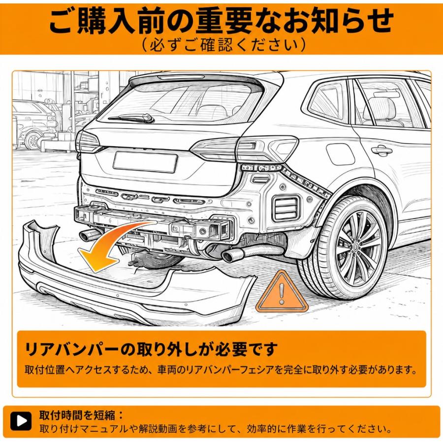 並行輸入品】クラス3トレーラーヒッチ 2インチレシーバー 2020-2024年