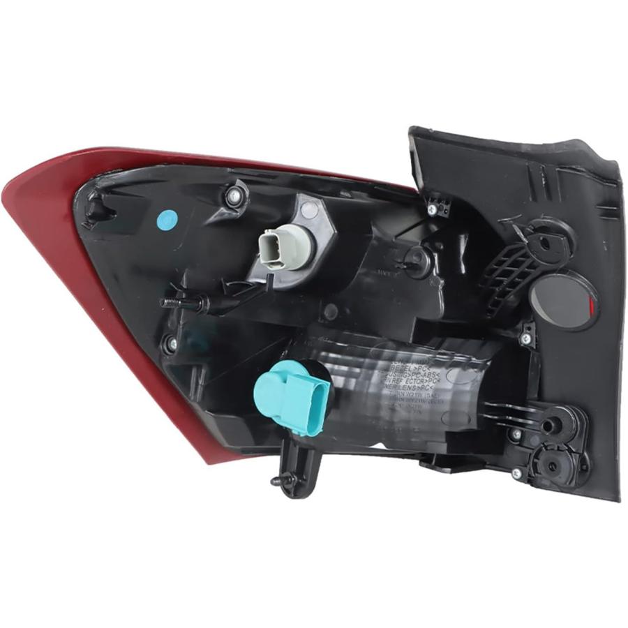 【並行輸入品】labwork アウター 助手席側テールライト 交換用 2018 2019 2020 Chevy Equinox レッドレンズ リアテーの画像