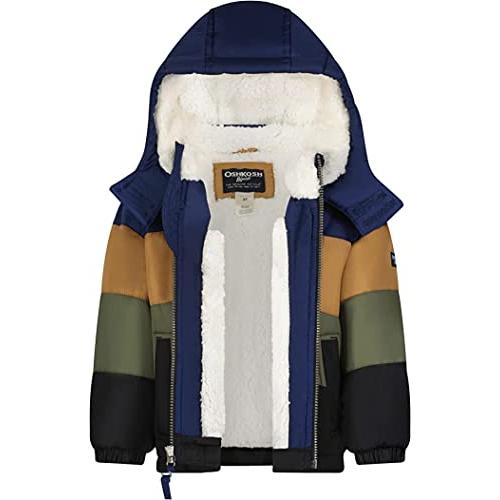 OshKosh B'Gosh Boys' Toddler Heavyweight Winter Jacket with Sher 並行輸入品｜good-face｜04