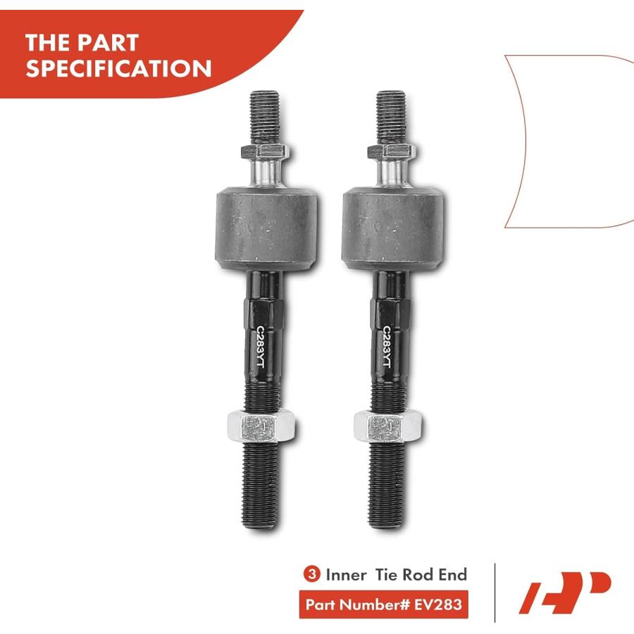 【並行輸入品】A-Premium Set of 8 Front Upper Control Arm Lower Ball Joint Inner
