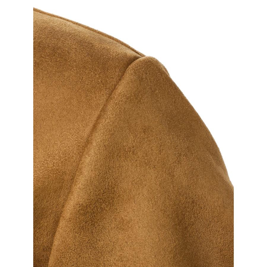 【並行輸入品】Jackets for Men   Men Teddy Lined Coat (Color : Khaki, Size : Meの画像