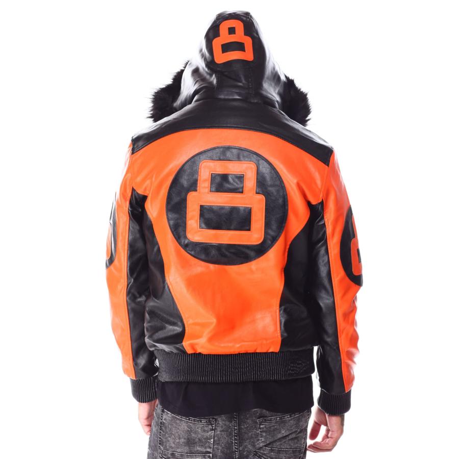 8 Ball Jacket | Pool 90's Leather Bomber 並行輸入品 8 Ball Jacket | Pool 90's Leather Bomber 並行輸入品