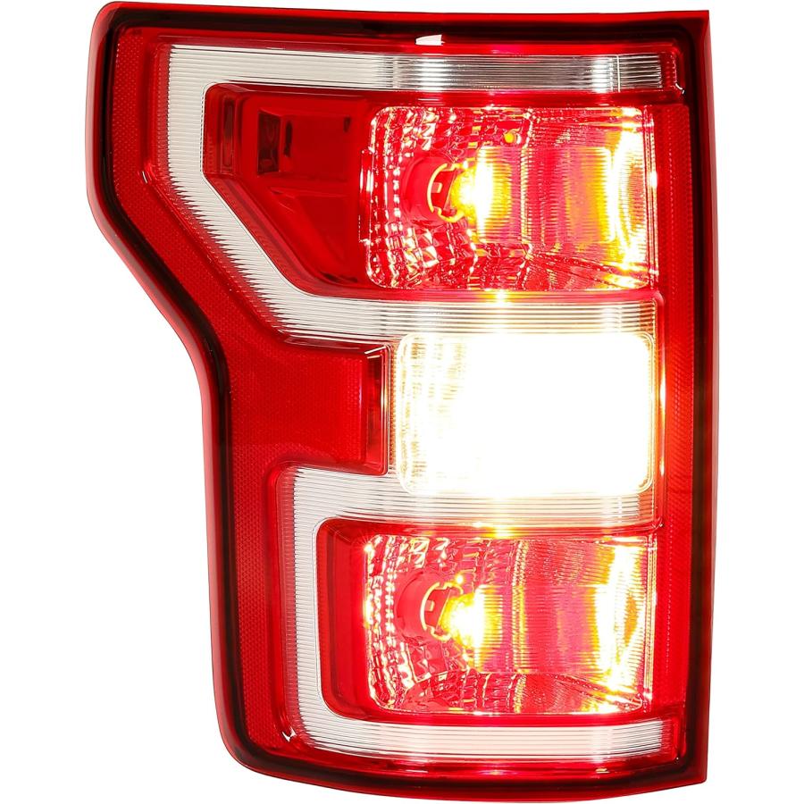 【並行輸入品】KUAFU リア左テールライト 電球付き 2018-2020 Ford F-150 JL3Z-13405-H FO2800265C用 テの画像
