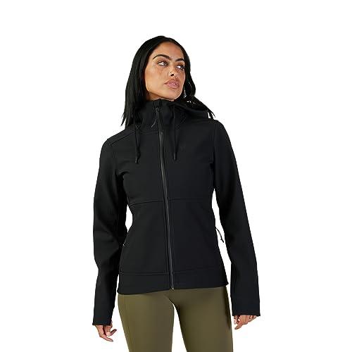 【並行輸入品】Fox Racing Women's Standard Pit Softshell Jacket, Black, Mediumの画像