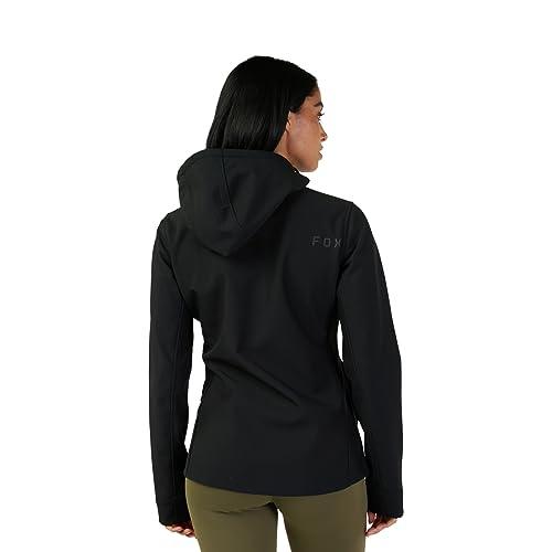 【並行輸入品】Fox Racing Women's Standard Pit Softshell Jacket, Black, Mediumの画像