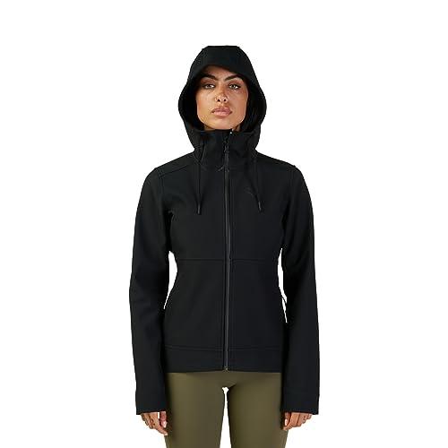 【並行輸入品】Fox Racing Women's Standard Pit Softshell Jacket, Black, Mediumの画像